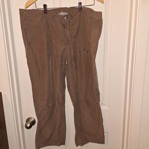 Women's Columbia Sportswear Brown Pants Capri